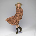 Kalamkari Dress (Earth)