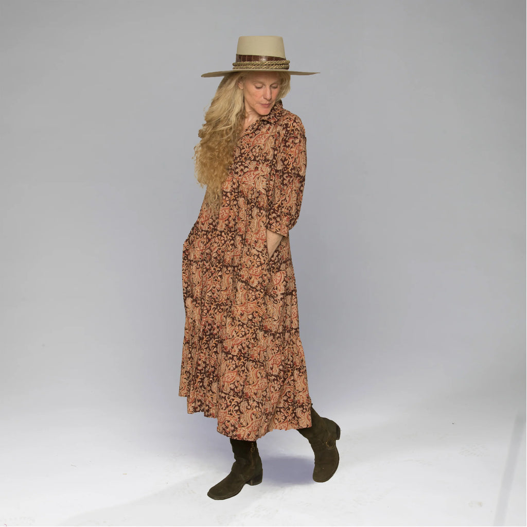 Kalamkari Dress (Earth)