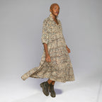 Khaadi Dress (Navy, Black, Cream)