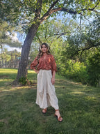 Malia Palazzo Pants ( w/ Motif)