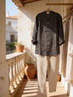 Men’s Shirt (Khaadi Black/White )