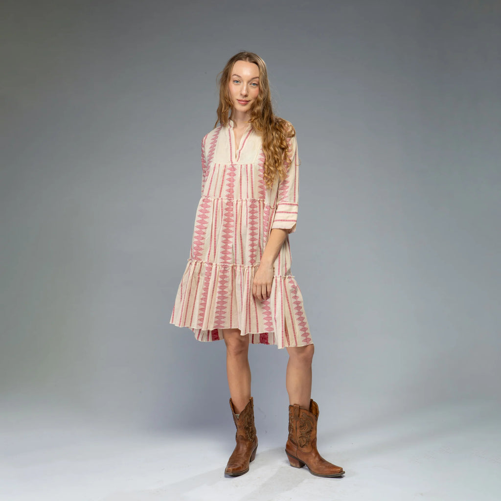 Zarina Dress (Pink Creme)