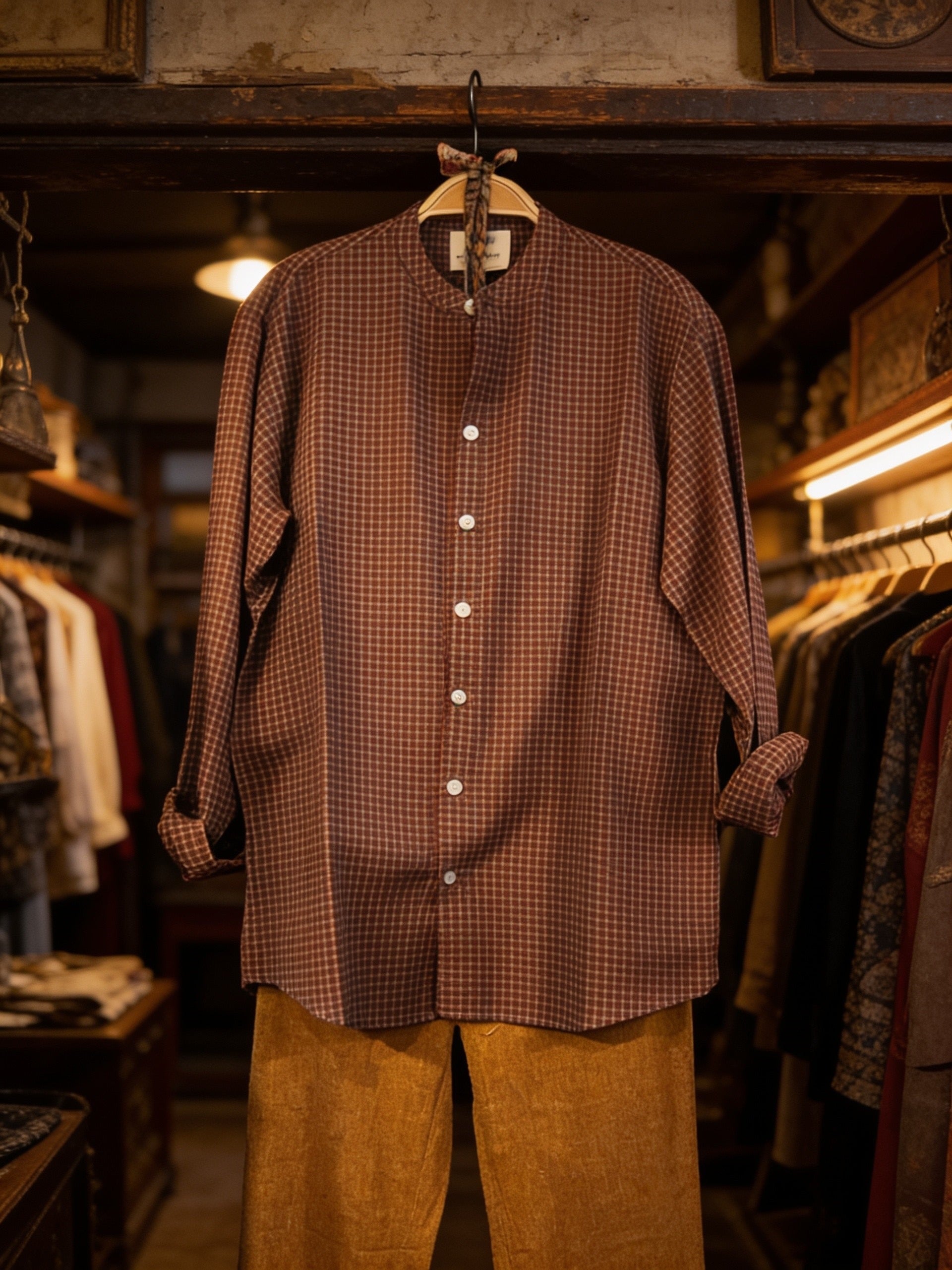Men's Shirt (Khaadi Plaid) – Poetic Threads