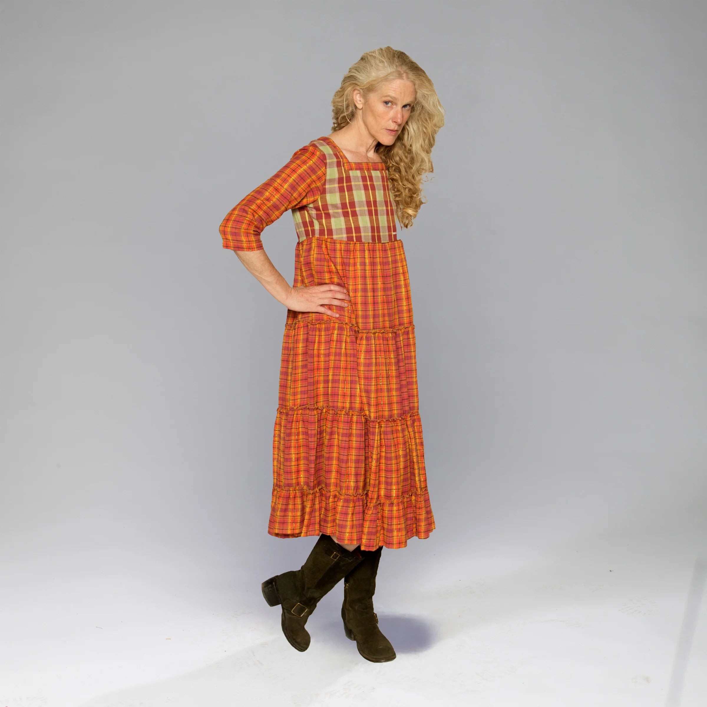 Madras Dress (Indian Summer)