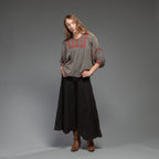 Artist Smock (Grey Pink)
