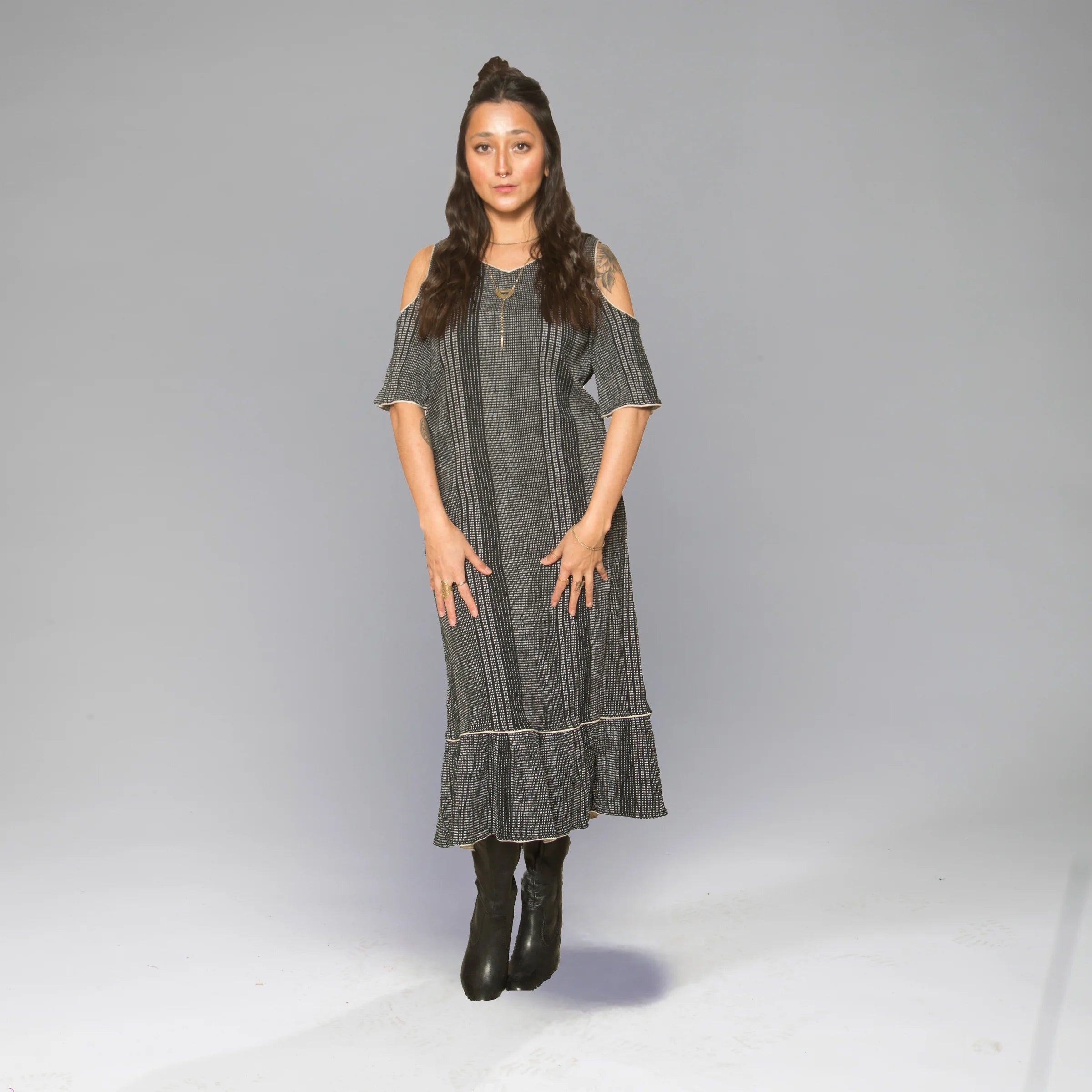 Summer Gudri Dress (Black)