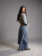 Denim Jacket Tribal