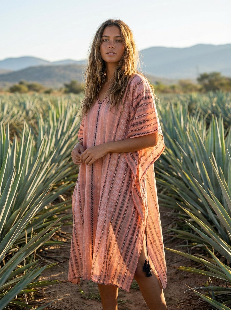 Dusty Rose Caftan