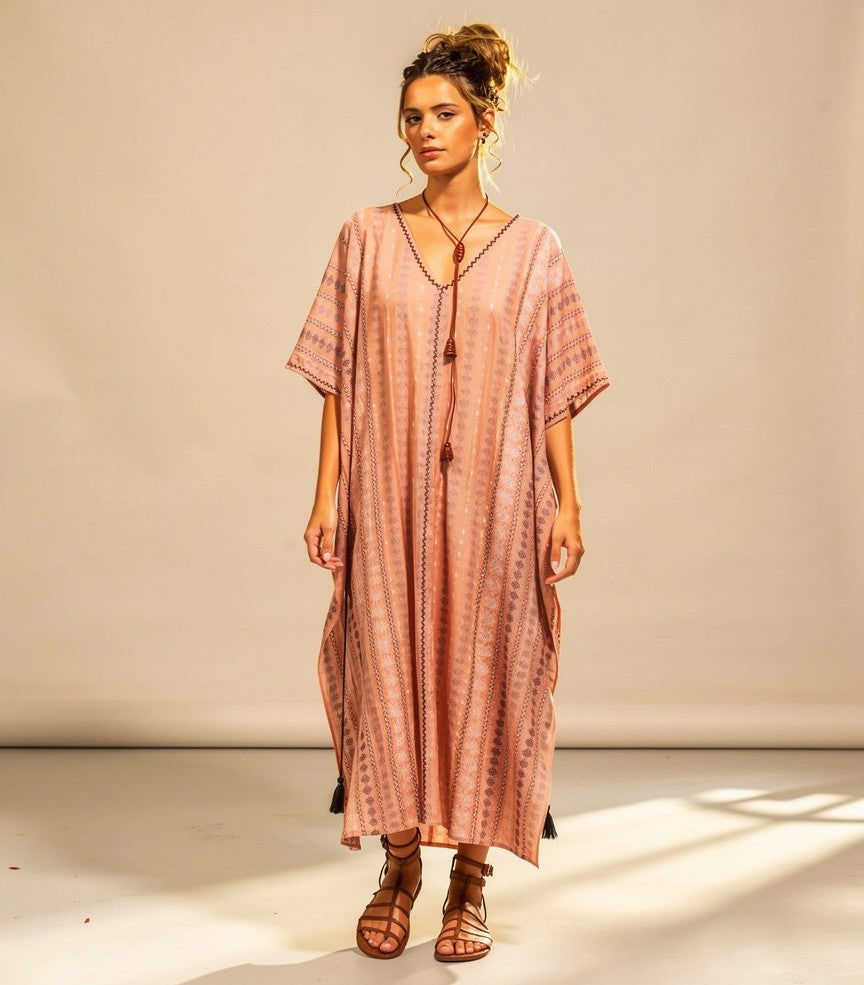 Dusty Rose Caftan