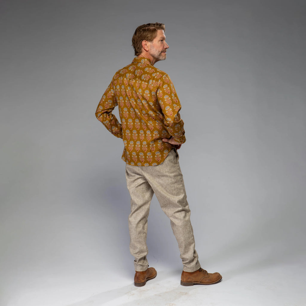 Men's Shirt (Fern Mustard)