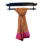 SIDR Bandhani Scarf Orange with Magenta