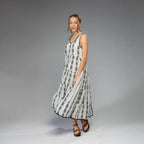 Sumeria Sundress ( White & Black )