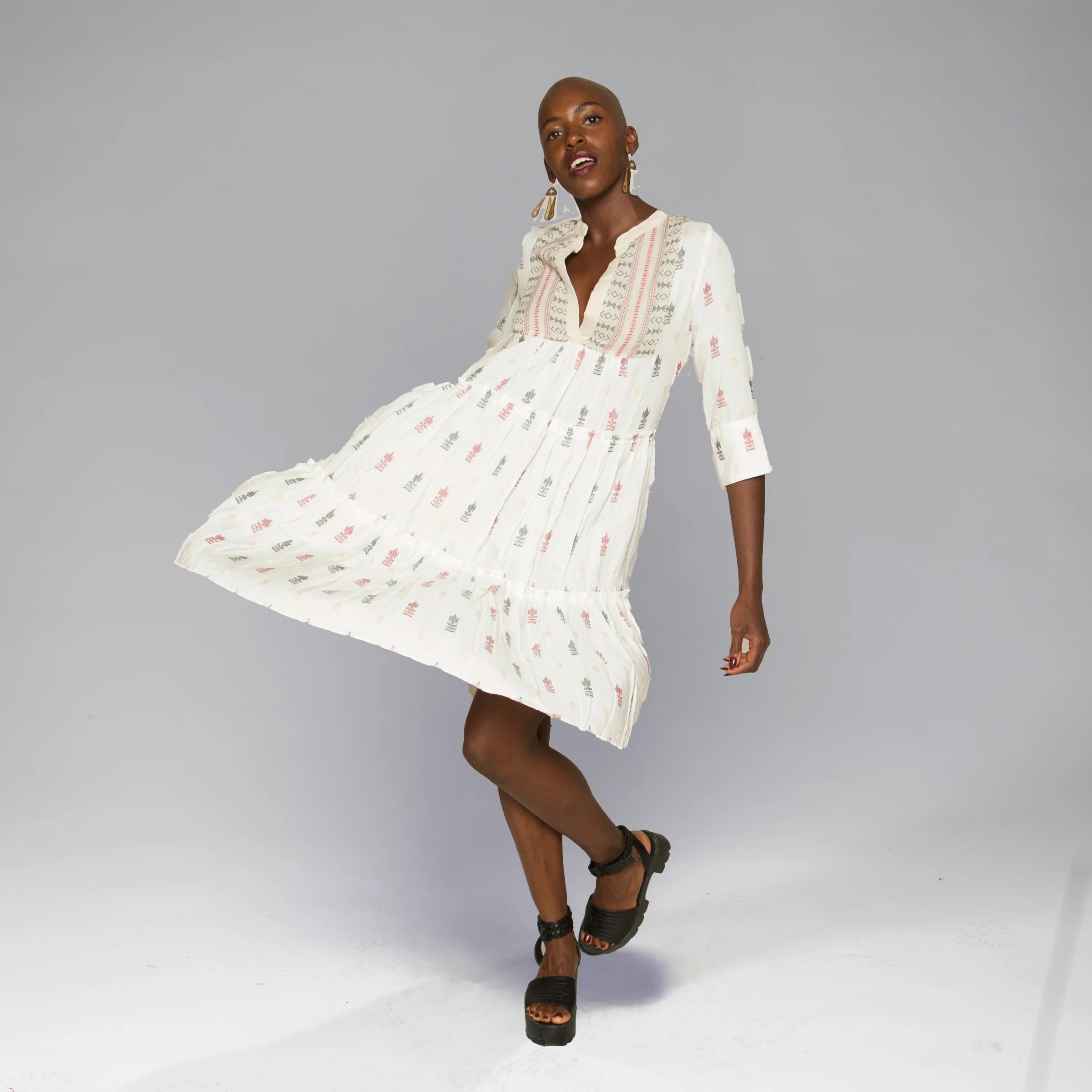 Zarina Dress (White)