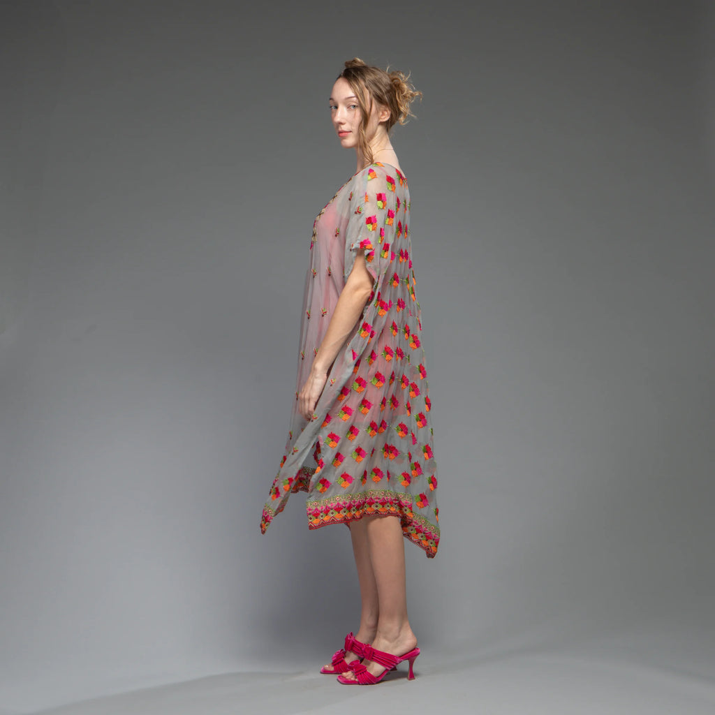Pulkari Caftan (Sea Foam)