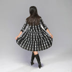Zarina Dress (Black & White)