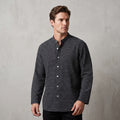 Men's Shirt (Black Cross Stitch)