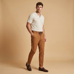 Men’s Pants (Burnt Orange Linen Blend)