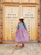Afghan Frock  (Heather Plum)