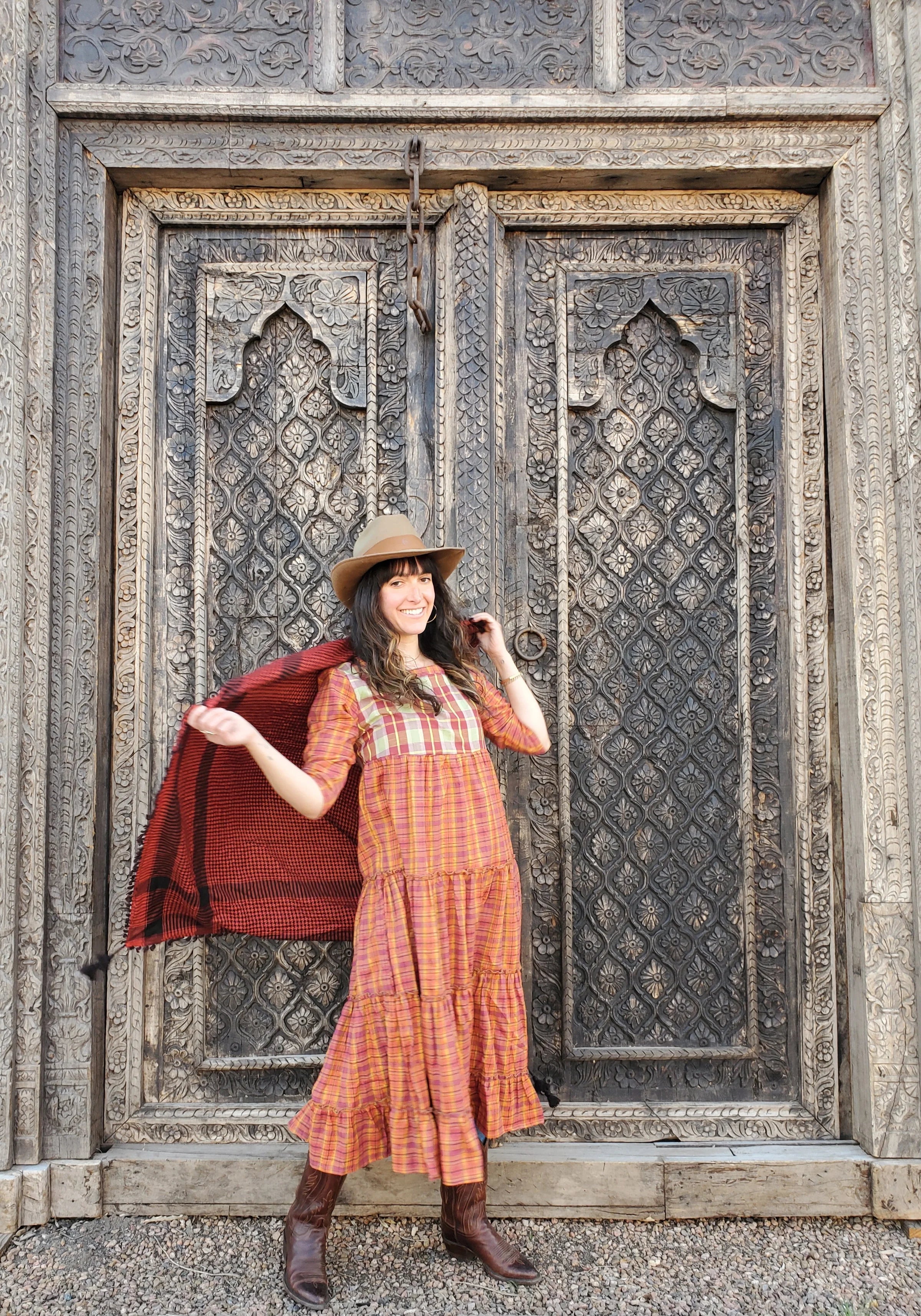 Madras Dress (Indian Summer)