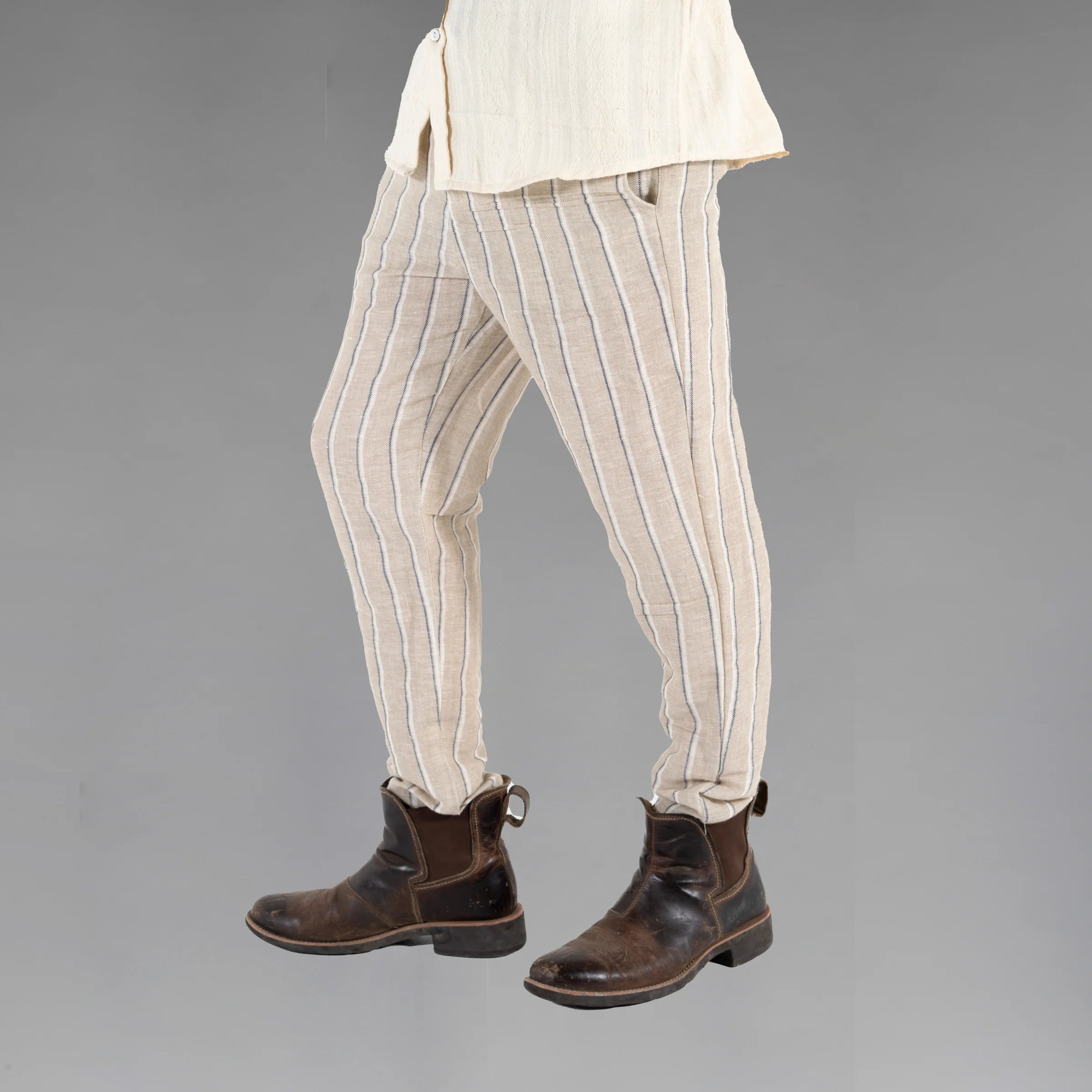 Men's Pants (Linen Stripe)