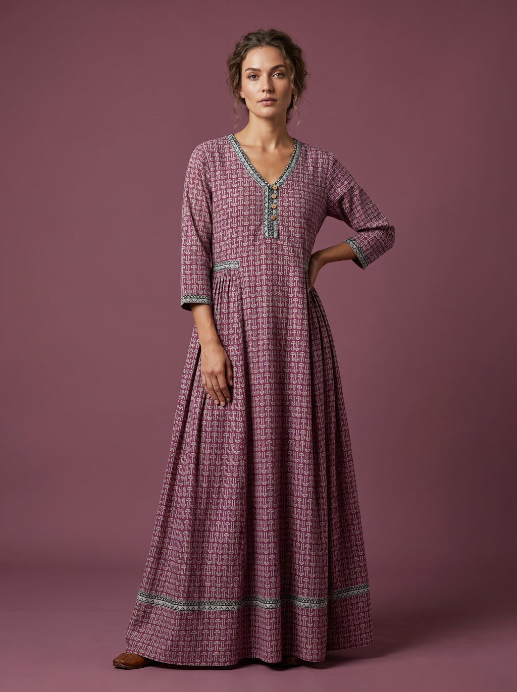 Ankura Dress (Plum)