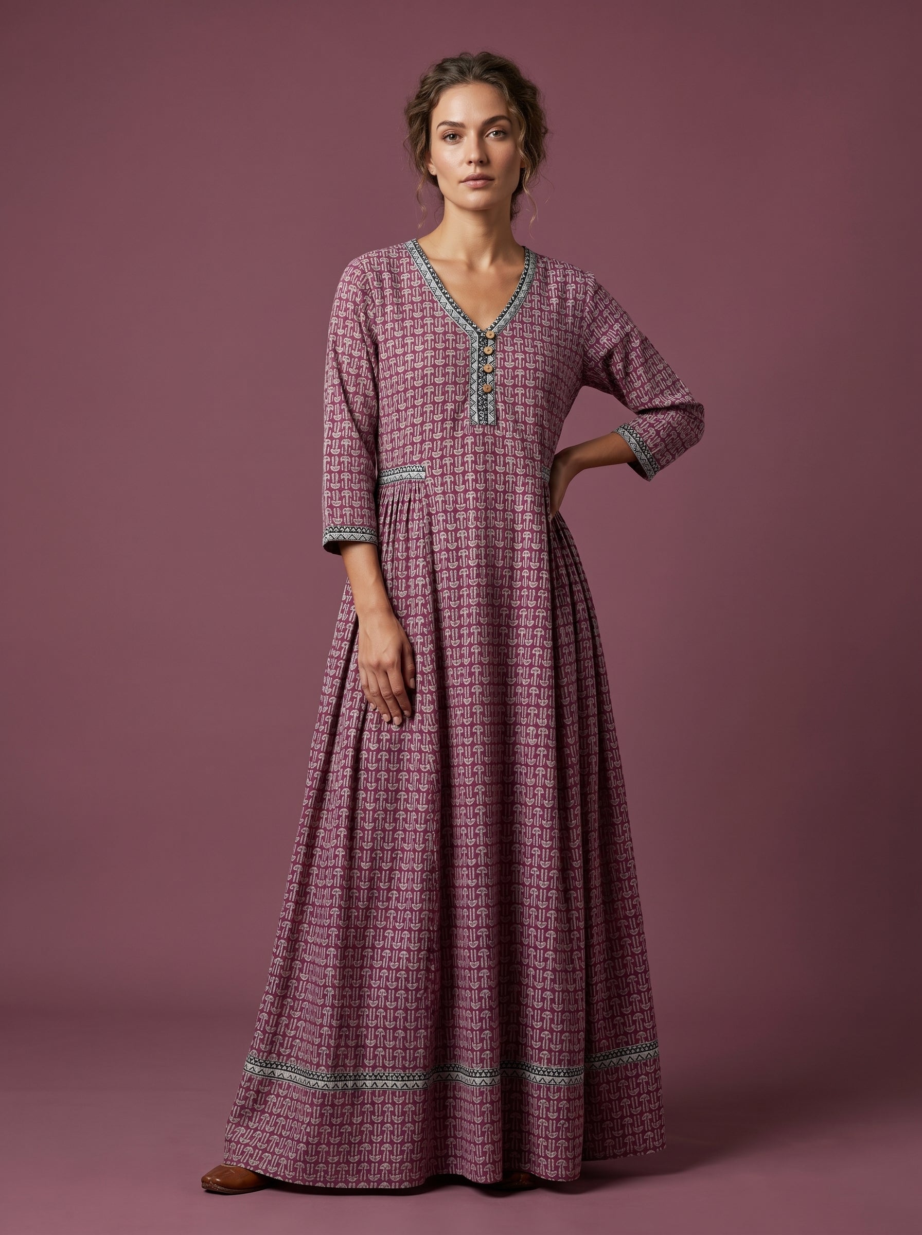 Ankura Dress (Plum)