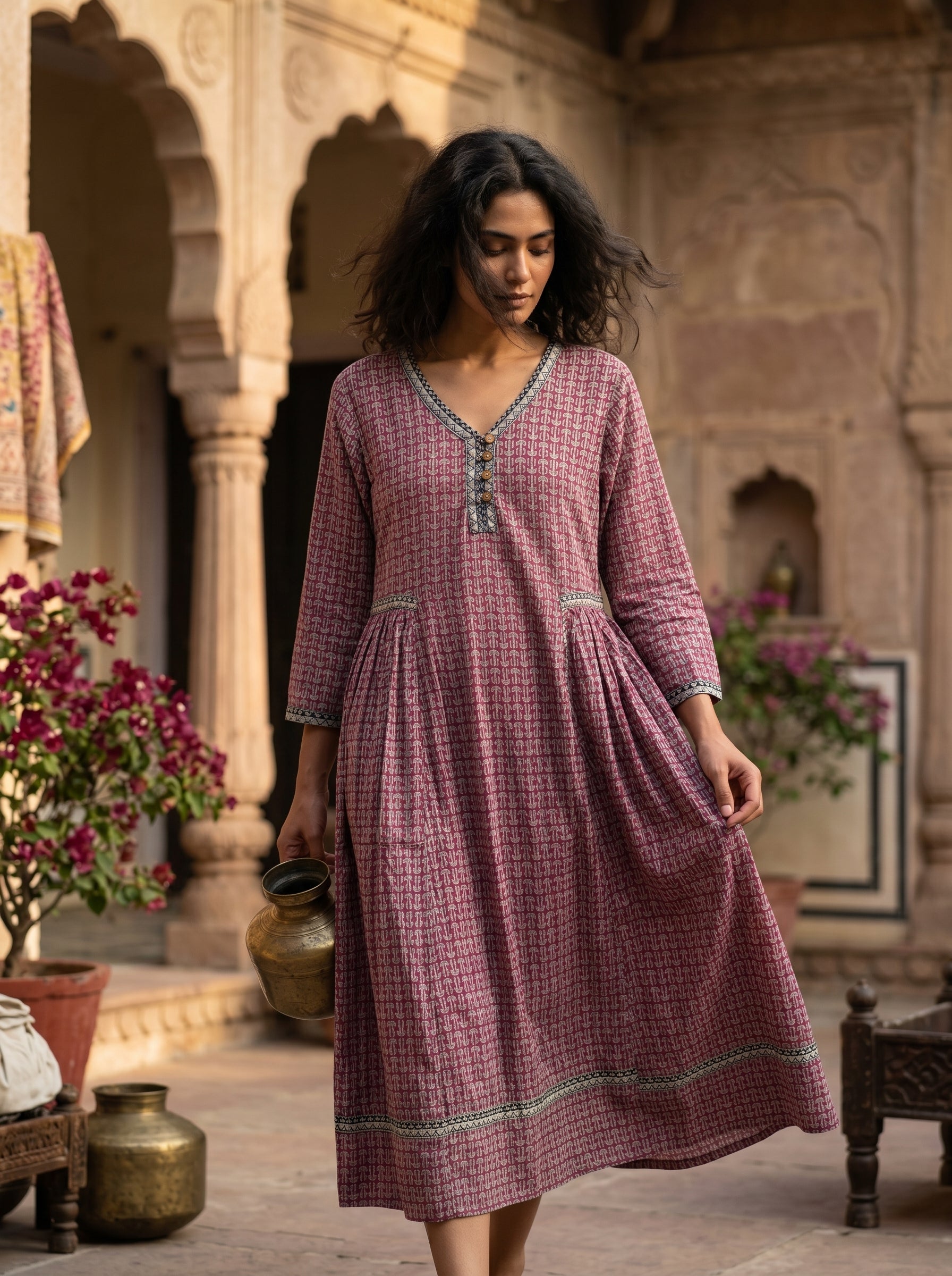 Ankura Dress (Plum)