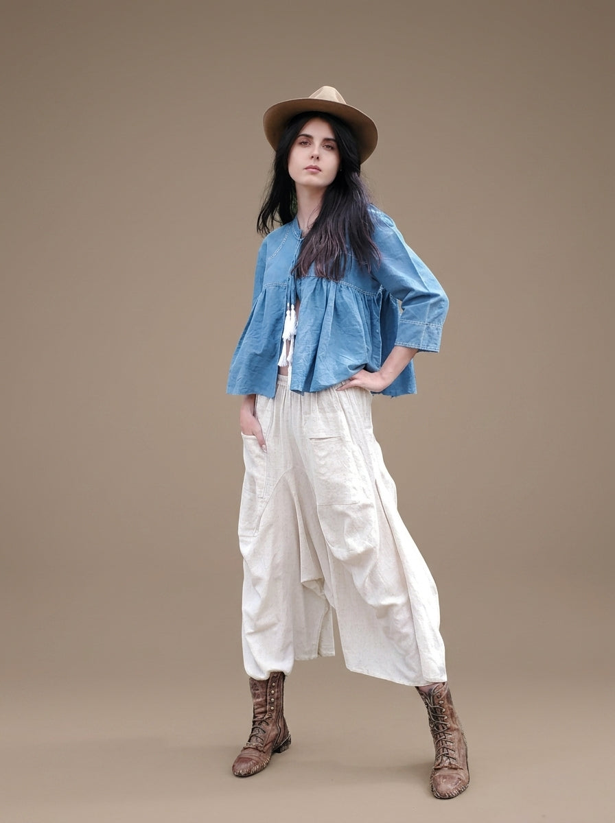 Khaadi Indigo Bolero