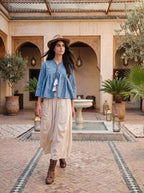 Khaadi Indigo Bolero