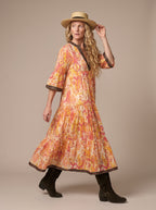 Bhavani Dress (Uzbek Ikat)