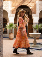 Bhavani Dress (Uzbek Ikat)