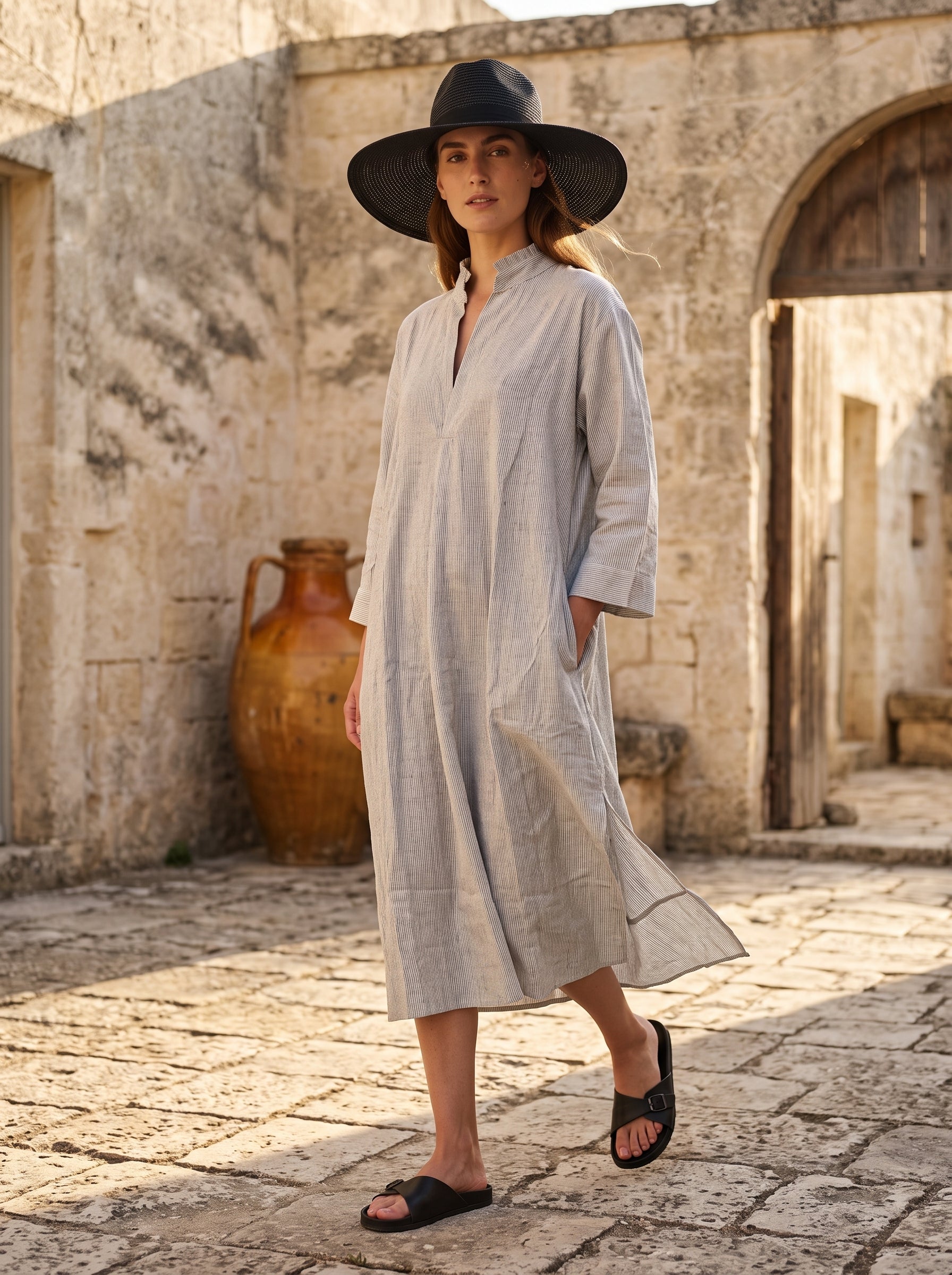 Kaliya Linen Dress