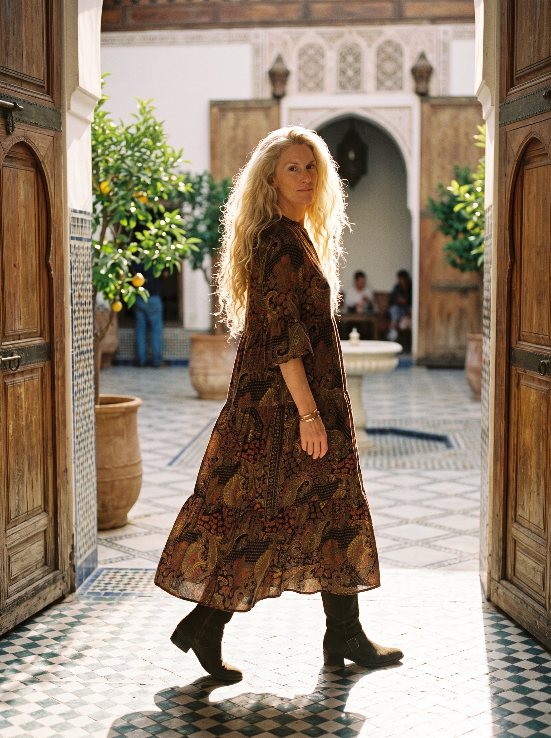 Pushkar Maxi (Paisley)