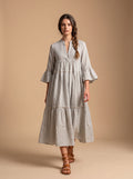 Zarina Linen Maxi Dress