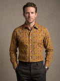 Men's Shirt (Floral Mustard)