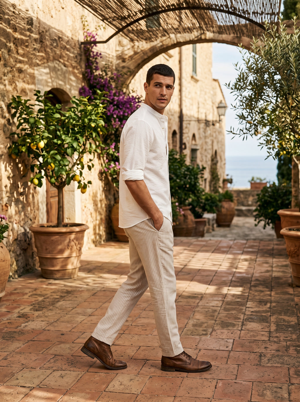 Men's Shirt (Jacquard Kora)