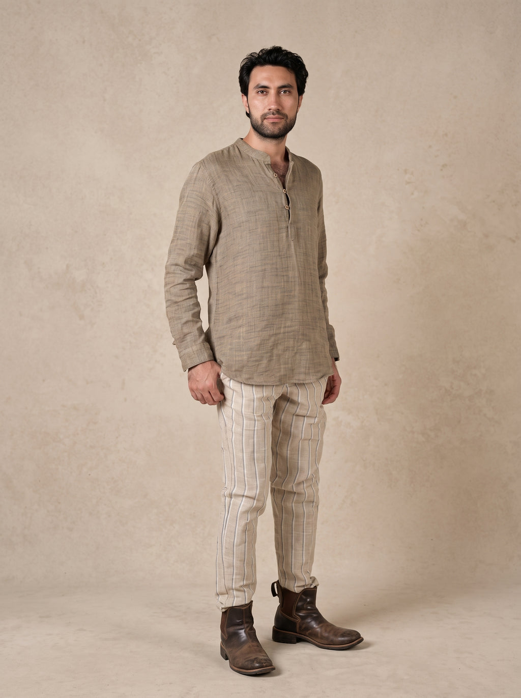 Men's Shirt (Mitti Linen)