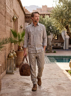 Men's Shirt (Oat Linen)