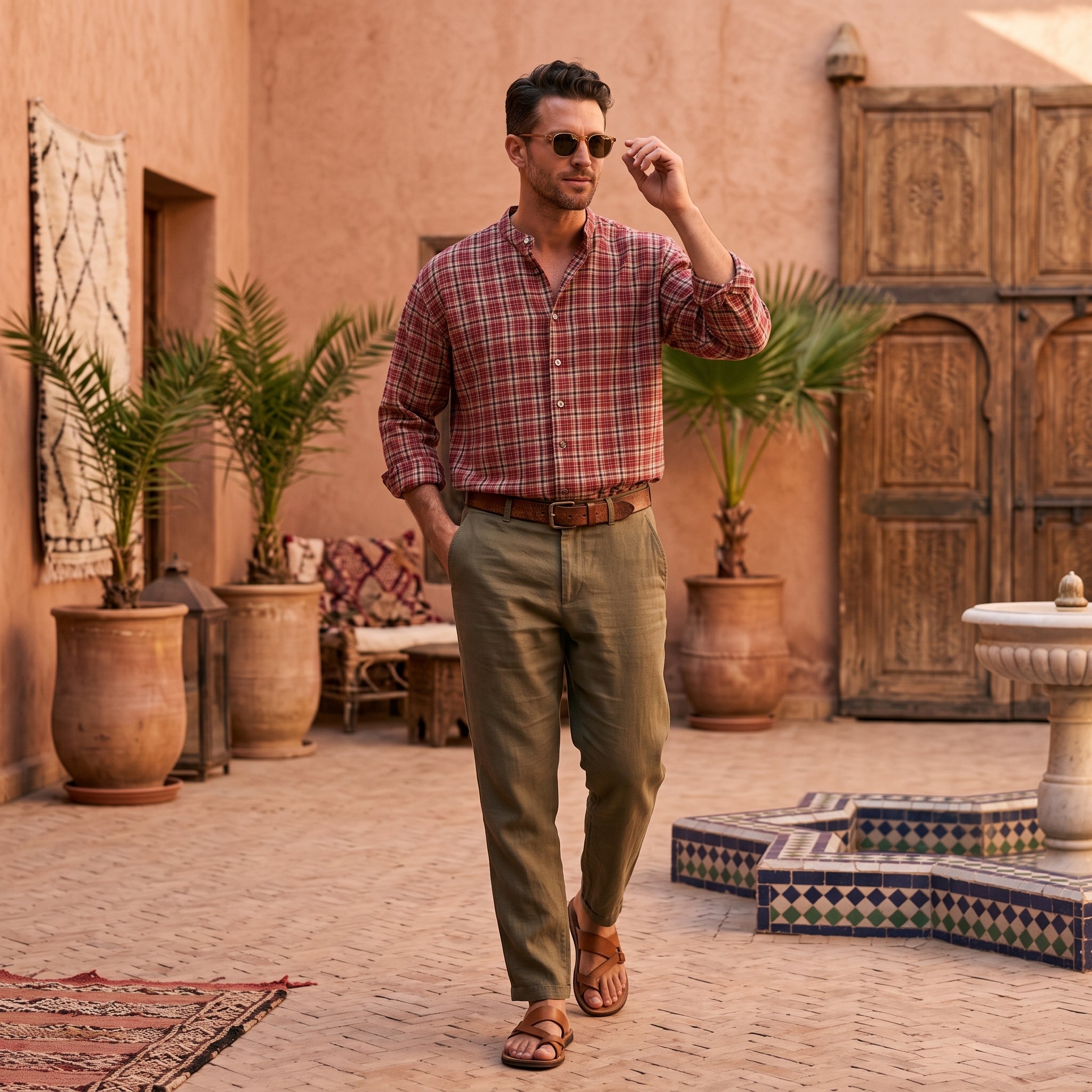 Men’s Shirt (Khaadi Rust Mustard)