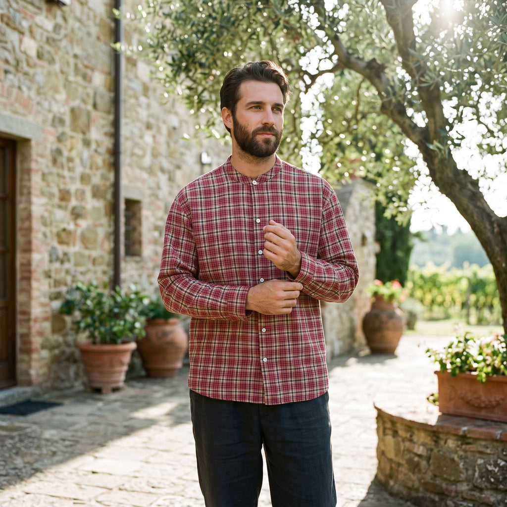 Men’s Shirt (Khaadi Rust Mustard)