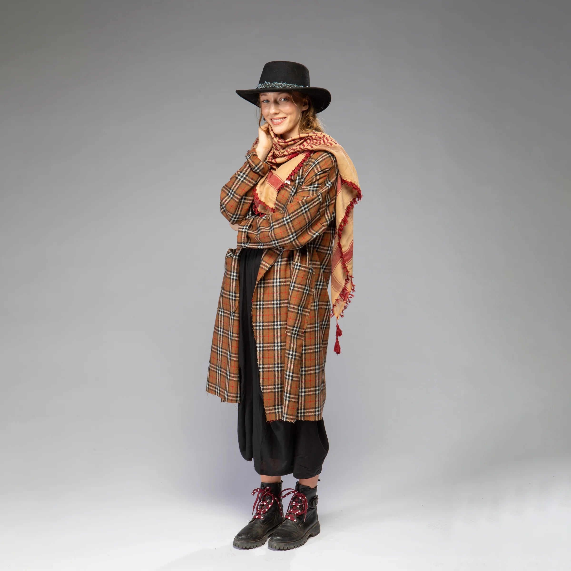 Women's Wool Plaid Jacket (Burberry)
