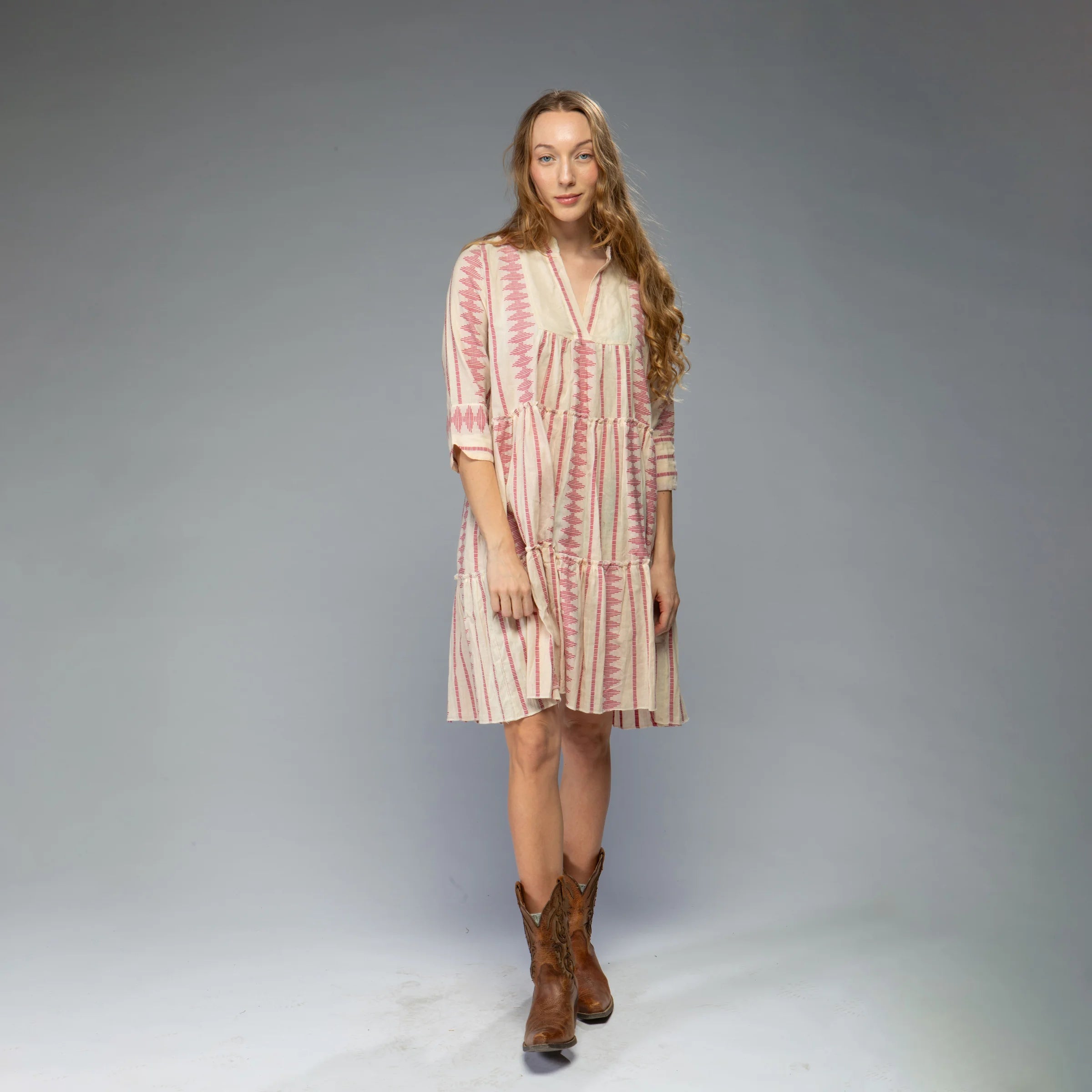 Zarina Dress (Pink Creme)