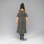 Summer Gudri Dress (Black)