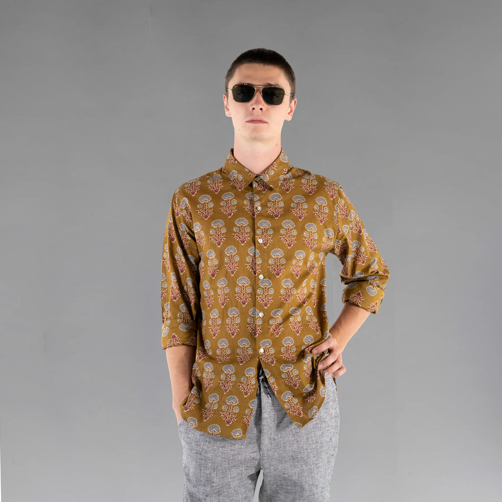 Men's Shirt (Fern Mustard)