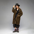 Women's Wool Plaid Jacket (Mustard/ Black)