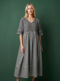 Afghan Frock (Heather Grey)