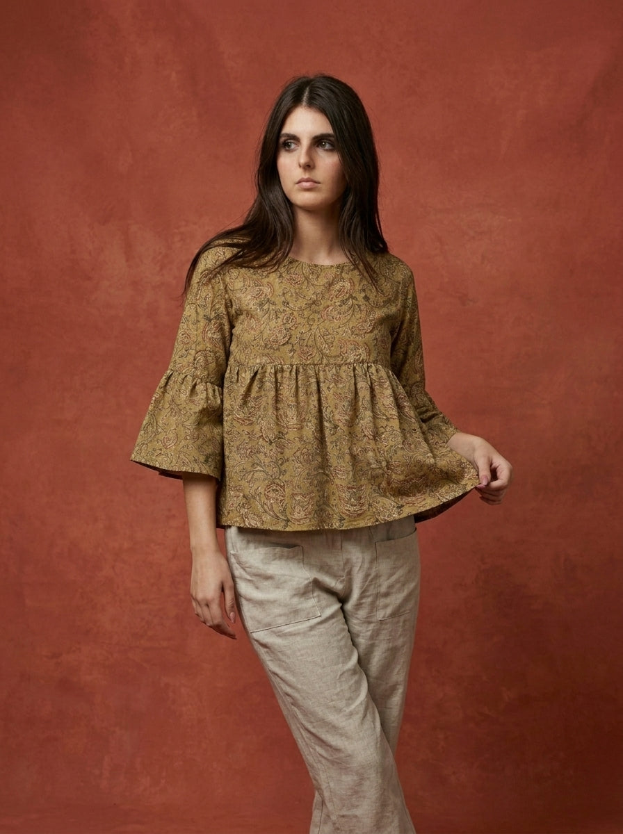 Henna Crop Top