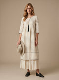 Afghan Frock (Crème)