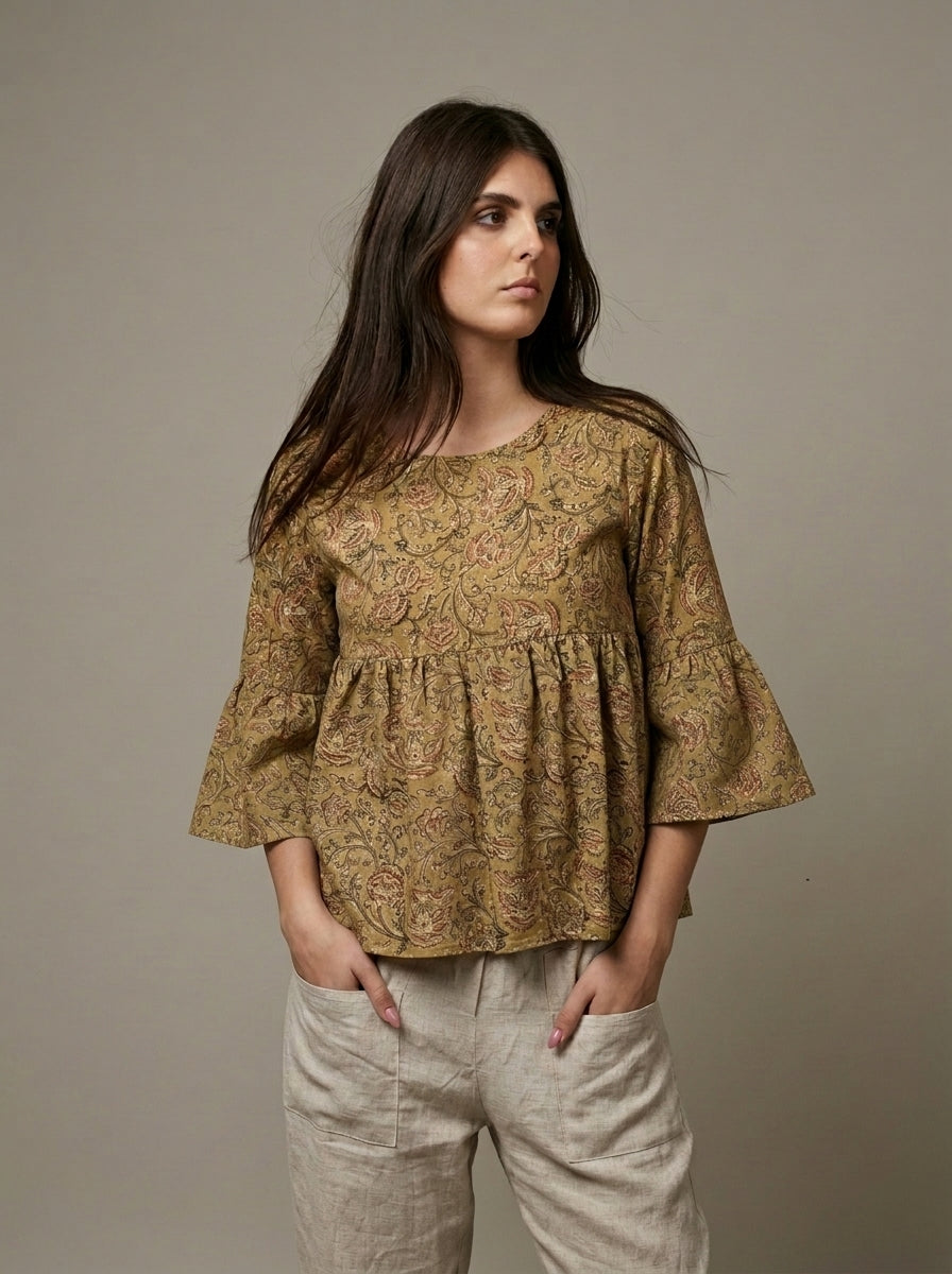 Henna Crop Top
