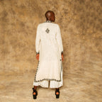 Swati Duster (Black Embroidery)